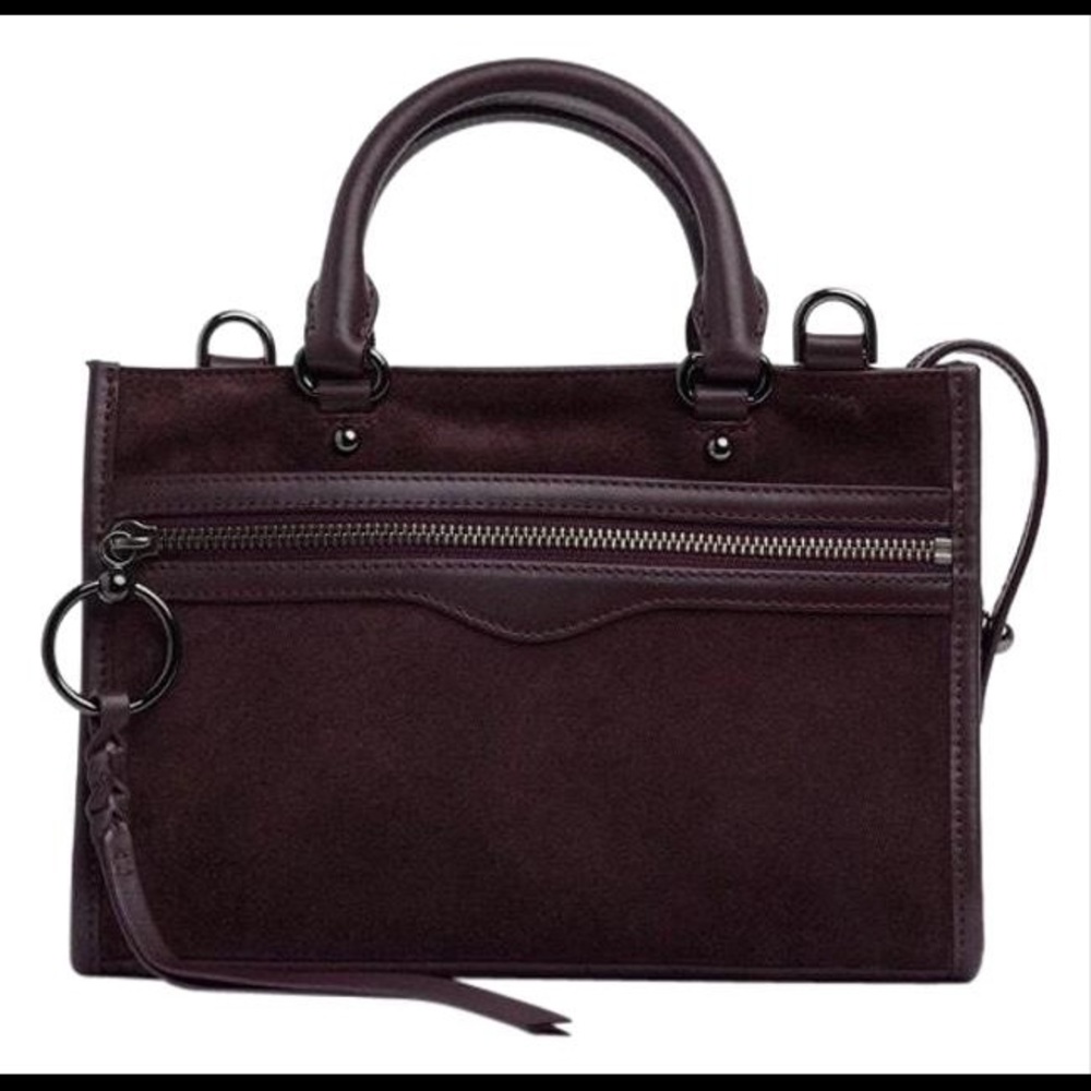 Rebecca Minkoff Plum Bedford Zip satchel